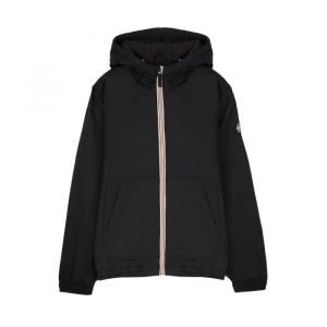 Blouson enfant - Teddy Smith - B-hort jr - Noir - Zip central - Capuche