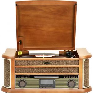 Reflexion HIF2002DAB Chaîne stéréo AUX Bluetooth CD DAB+ Cassette Lecteur de disque FM USB WiFi fonction enreg