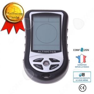 CONFO® altimètre DS302 altimètre électronique multifonction baromètre daltitude boussole portable dalpinisme météo