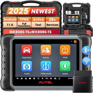 Autel MaxiCOM MK808S-TS Valise de Diagnostic Auto avec Activation/Programmation du TPMS-Multilingue-en français