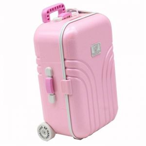Valise de voyage à roulettes pour poupées 1/4 et 1/6 accessoires pour jouets maison de poupée miniature
