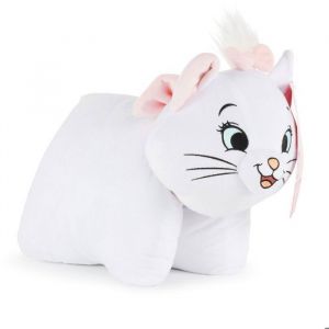 Coussin Peluche 2 en 1 - Jay Franco - Disney Aristochats - Marie - Ultra-doux - 43x28 cm