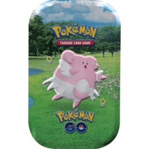 Mini Tin Box Pokemon Leuphorie - Set Carte A Collectionner Française + 1 Carte Tigre - Boite Metal