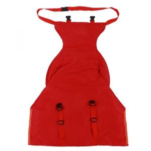 SALUTUYA Chaise haute portable de si&egrave;ge facile Chaise Haute de Voyage Harnais de S&eacute;curit&eacute; de Si&egrave;ge puericulture bebe Bleu Rouge