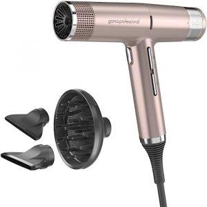 Sèche-cheveux - GAMA - iQ1 Perfetto - Technologie Oxy-Active - Auto-Clean - 2 embouts professionnels