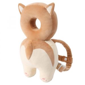 Sac &agrave; dos de protection pour la t&ecirc;te de b&eacute;b&eacute; - Coussinets doux et l&eacute;gers - Emp&ecirc;che les b&eacute;b&eacute;s de tomber en arri&egrave;re - Corgi