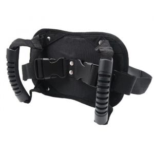 Cekell Poignée Passager Moto Universelle Robuste Ceinture de Sécurité Passager moto Harnais Moto Passager Réglable