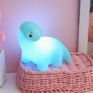 Dessin anim&eacute; Veilleuse LED Mignon D&Eacute;CORATION Lampes Ourson Lune Dinosaure Fille Enfants Enfants Jouets Cadeau