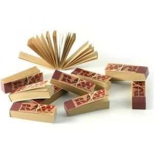 Raw TIPS Lot de 20 Carnets x 50 Filtres en carton