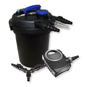 Filtre à pression SunSun pour bassin jusquà 10000l avec pompe éco 10000l/h et stérilisateur UVC 11W - NEO10000