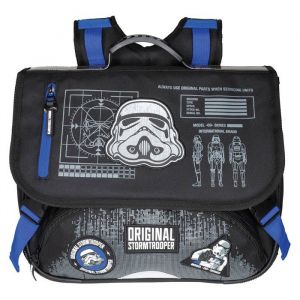 Cartable - Star Wars - STORMTROOPER - 38cm - 2 compartiments - Polyester