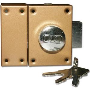 Verrou - FOMAX - A bouton - M&eacute;tal - 3 cl&eacute;s