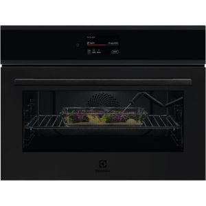 Four Encastrable Email lisse Compact 800 MealAssist CombiQuick ELECTROLUX EVL9E2XT Classe Non renseign&eacute; Noir mat