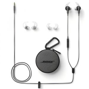&Eacute;couteurs sport Bose SoundSport Noir avec t&eacute;l&eacute;commande et micro pour appareils Samsung Galaxy