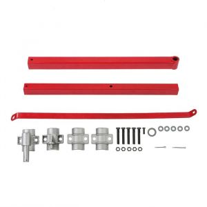 Support de poteau de levage pour échafaudage avec bras de support de palan électrique dune capacité de charge de 600 kg