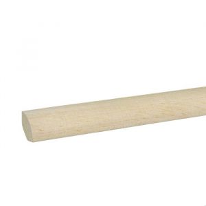 Quart de rond Luzern Bois massif 14 x 14 x 2000 mm Abachi Plinthe par PROVISTON