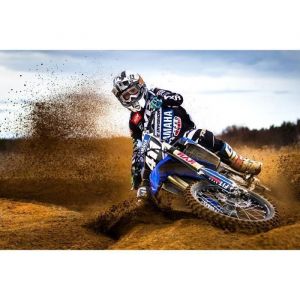 Photo Art Papier Peint INTISS&Eacute;-MOTOCROSS-(216728)-8 l&eacute;s-400x260cm-Mural Poster G&eacute;ant XXL-Animaux Mer Beach Oc&eacute;an Nature For&ecirc;t