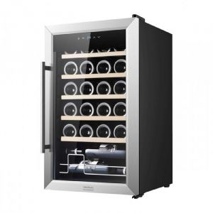 Cave &agrave; vin - CECOTEC - GrandSommelier 2450 - Inox - 24 bouteilles - Compresseur silencieux