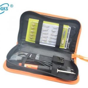 37 pcs Kit de Pyrogravure Température Réglable Hiveseen Fer à Souder 60W Pyrograveur Professionnel sur Bois Gravure Sculpture Bois