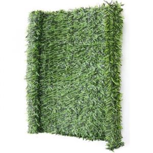 Haie artificielle/brise vue pour balcon aspect sapin 300x150cm