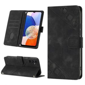 Etui pour Samsung Galaxy A14 5G 6.6Protection Housse en Cuir PU PochetteNoirPour Samsung Galaxy A14 5G 6.6 KLSENR