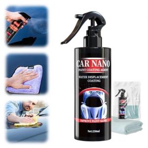 Nano Car Scratch Removal SprayCar Nano Repairing SprayPolish VoitureSpray Éclaircissant pour CarrosserieHigh Protection(250ml)