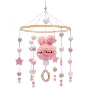 B&eacute;b&eacute; Mobile Mobile Musical Lit B&eacute;b&eacute; Mobile Lit B&eacute;b&eacute; Mobile Lit B&eacute;b&eacute; Bois Mobile Berceau B&eacute;b&eacute; Jouet Pour Fille Gar&ccedil;on D&eacute;coration