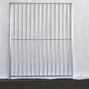 Panneau Barreaux Standard pour construction chenil en kit 150 x 184 cm - KeniLux Gris