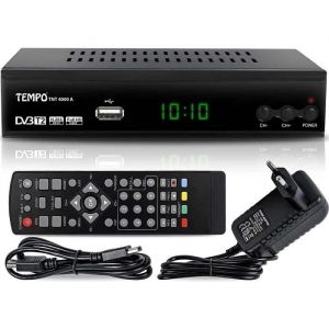 D&eacute;codeur TNT HD - Tempo - 4000 - HDMI - P&eacute;ritel - Noir