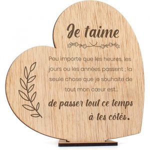 Carte Cadeau Saint Valentin Bois. Id&eacute;e Cadeaux Carte Declaration Amour Coeur Amoureux Lettre Saint St Valentin Carte Voeux Origina
