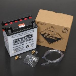 Batterie 12V 12Ah Kyoto scooter Aprilia 125 Atlantic 2003 à 2012 YB12AL-A2