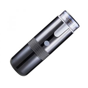 Cafetière électrique portable SALUTUYA - Mini cafetière 160ml - Noir - Café moulu - Réservoir deau amovible