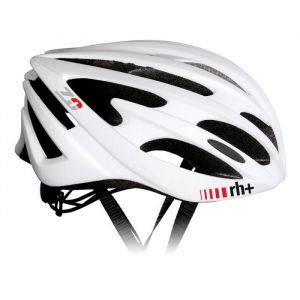 Casque de vélo Rh+ Z Zero - Blanc - Réglable en hauteur et circonférence - Léger et résistant