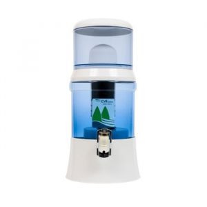 Fontaine &agrave; eau filtrante EVA bep - cuve en verre 7 litres - syst&egrave;me magn&eacute;tique