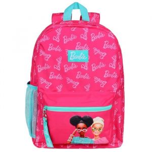 Barbie Sac à dos décole souple pour fille sac à dos rose