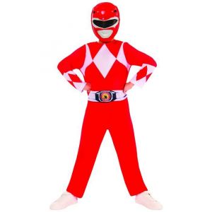Déguisement Power Ranger rouge classique enfant