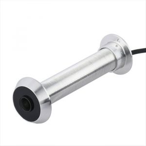 1080P Tuya Smart Life Home Visionneuse Num&eacute;rique Judas Cam&eacute;ra de Porte Oeil WiFi IR Vision Nocturne Cam&eacute;ra Oeil de Porte Prise Ue