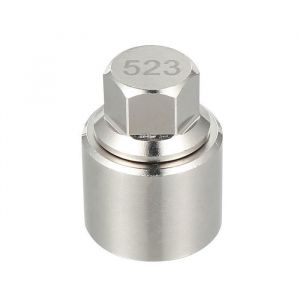 &Eacute;crou de roue X&nbsp;&nbsp; 523 Cl&eacute; D&eacute;montage Serrure Douille &Eacute;crou Antivol de Roue Voiture pour VW Touareg Magotan Tiguan Phaeton Label