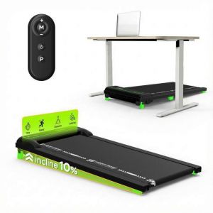 Tapis de Course Pliable avec Inclinaison 10% &ndash; TurboTronic ST-530 Walking Pad 0-6 km/h &ndash; Ultra Silencieux &ndash; Compact pour Maison