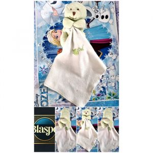 Doudou B&eacute;b&eacute; Ours Vert &ndash; Baby Nat &ndash; Peluche Douce