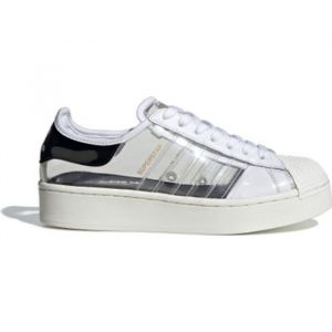 Baskets mode adidas Originals Superstar Bold W - Blanc - Femme - Textile - Plat - Lacets