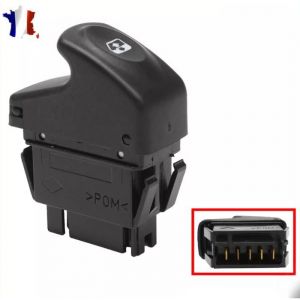 Bouton l&egrave;ve vitre Avant gauche pour Clio 2 1998-2005 Renault Kangoo  OEM 7700838101 Arri&egrave;re Gauche Droite