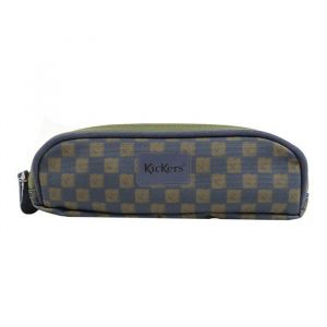 Trousse rectangulaire KICKERS Damier 2 compartiments