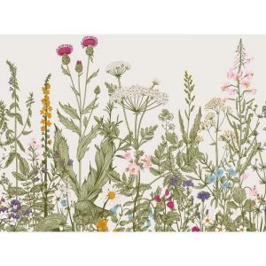 Papier Peint Photo INTISS&Eacute;-(9012) JARDIN Carnation FLEUR-350x260cm-7 l&eacute;s-Mural Poster G&eacute;ant XXL-Abstrait Mer Nature Jungle For&ecirc;t