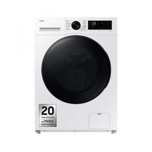 Lave-linge et s&egrave;che-linge Samsung AI Eco Bubble 9 kg/6 kg 400 tr/min blanc WD90DG5B15BEEP