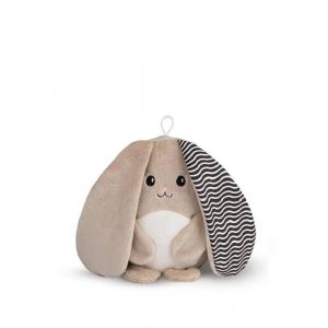 myHummy Peluche bruit blanc bébé Lapin Premium Beige  Peluche bruit blanc bébé  Machine à bruit blanc - avec capteur de sommeil