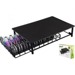 Porte-dosettes - Tassimo - Noir - Support 60 capsules - Tiroir coulissant - Antid&eacute;rapant