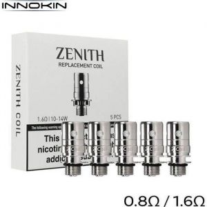 Résistances Zenith ou Zlide INNOKIN (vendu par 5) - résistance:0.8 ohm