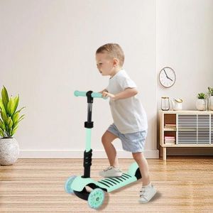 JEOBEST Trottinette avec Si&egrave;ge pour Enfants si&egrave;ge Amovible Tricycle B&eacute;b&eacute; &Eacute;volutif Modulable pour Enfants de 2 &agrave; 8 Ans