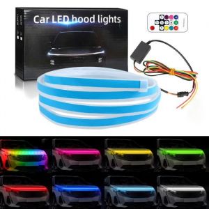 Bande Lumineuse LED pour Extérieur de VoitureBande LED Dynamique Flexible pour Capot de VoitureUtilisée dans les voitures SUV
